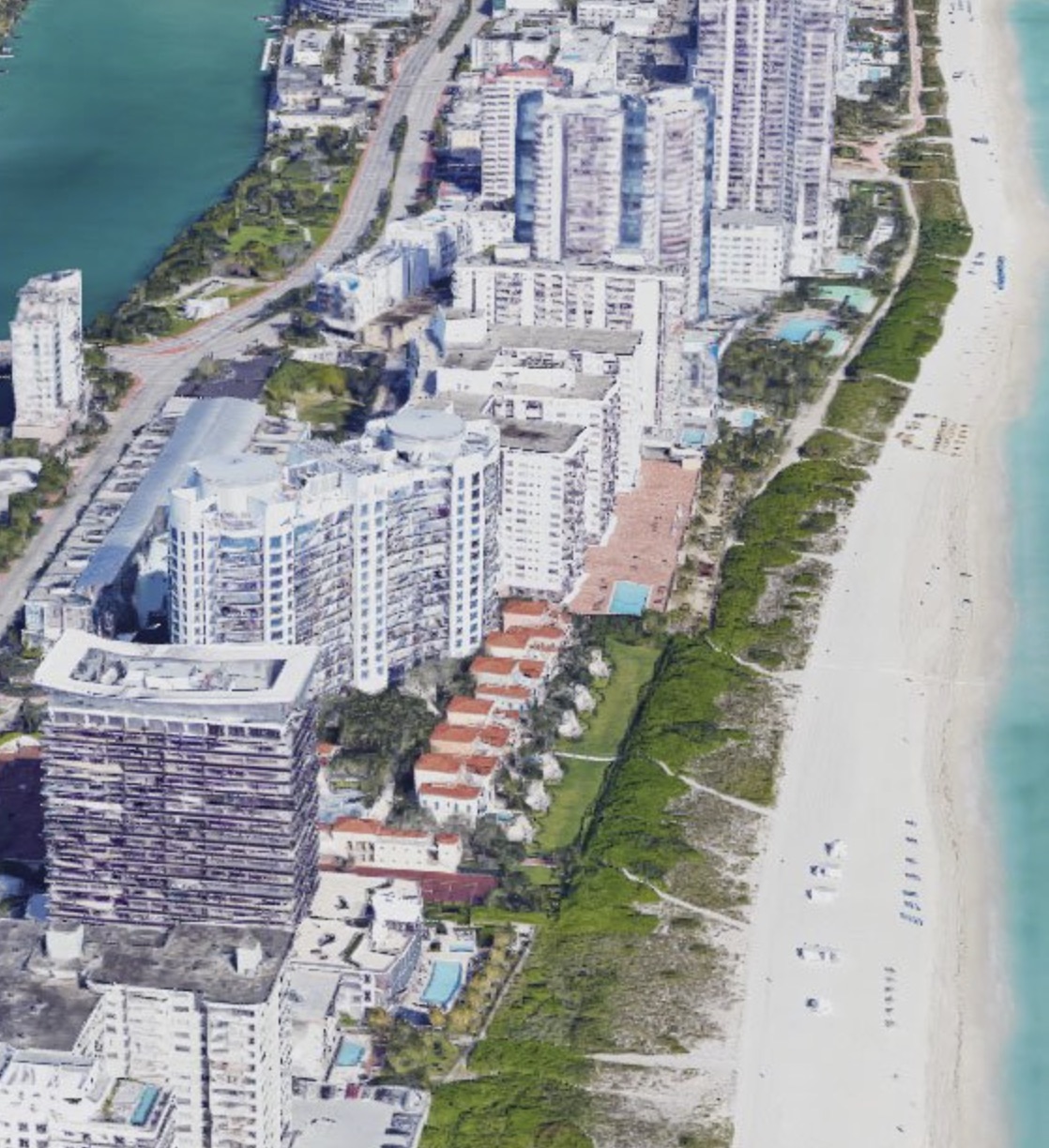 Miami beach after development 